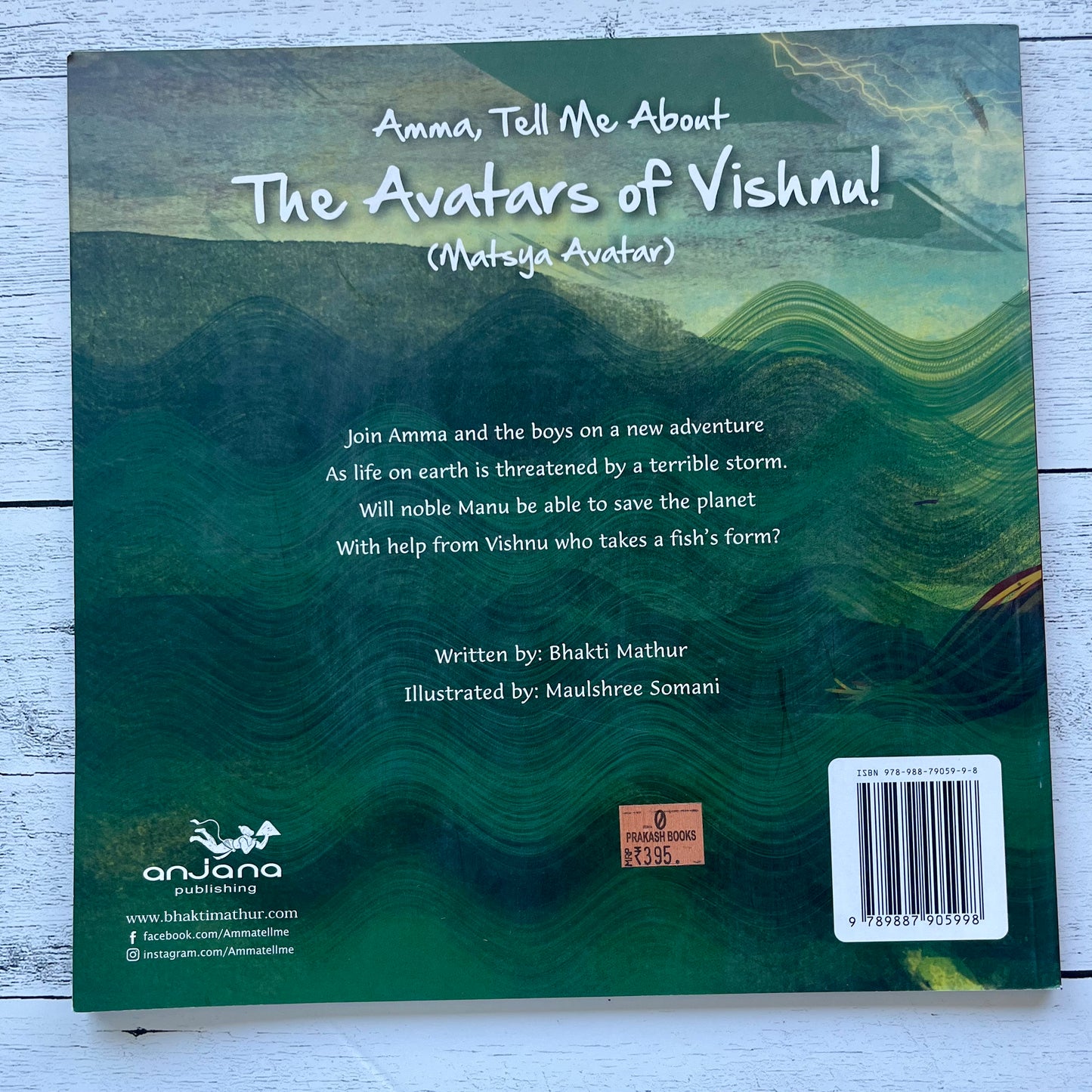 Amma Tell Me About the Avatars of Vishnu (Part 1: Matsya Avatar)