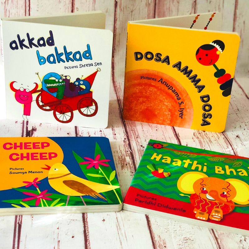 7 Kinds of Board books For Your Baby Library!