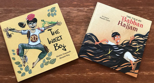New Releases From Karadi Tales: 'Babban Hajjam' and 'The Insect Boy'