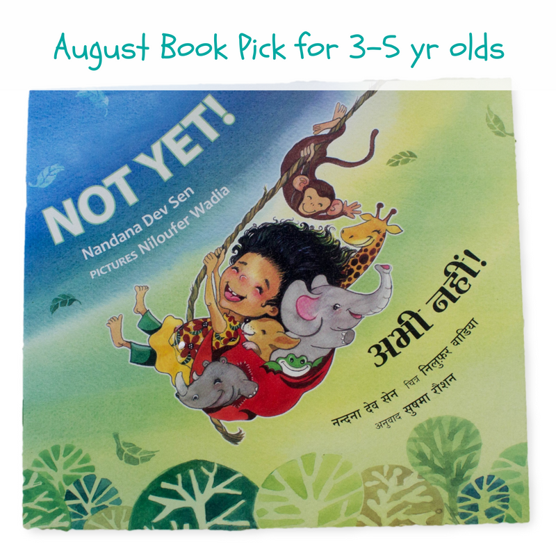 Not Yet! Book Review (Toka Junior Book Pick For August)