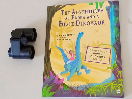 The Adventures of Padma and a Blue Dinosaur: A Must-Have Book for Dinosaur Lovers!