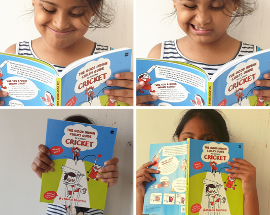 The Good Indian Child's Guide: Two soulfully hilarious picture book on cricket by Natasha Sharma