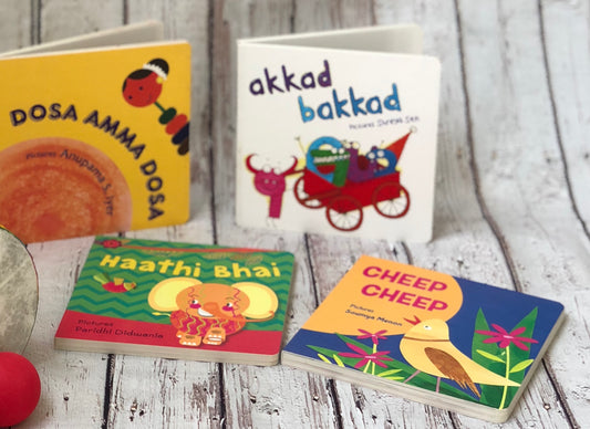 Board Books of Classic Regional Rhymes from India