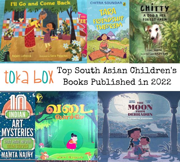 The Toka Box Top South Asian Children's Books of 2022!