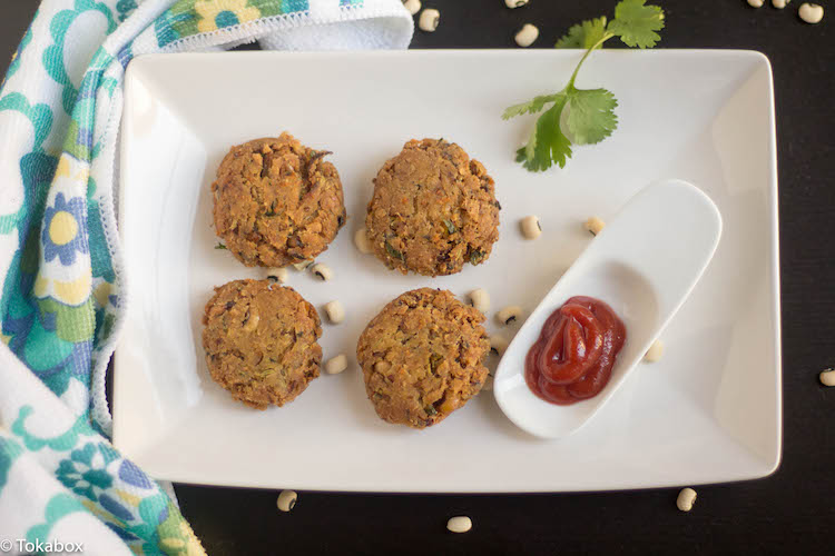 Black Eyed Peas Vada / Fritters | Toka Chef Recipe