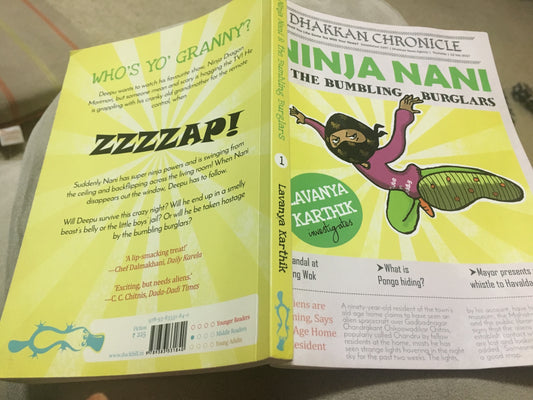 Ninja Nani and the Bumbling Burglars| Book Review