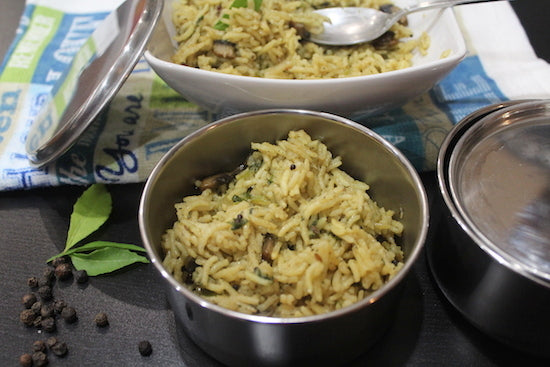 Lunch Box Recipe: Mushroom Rice