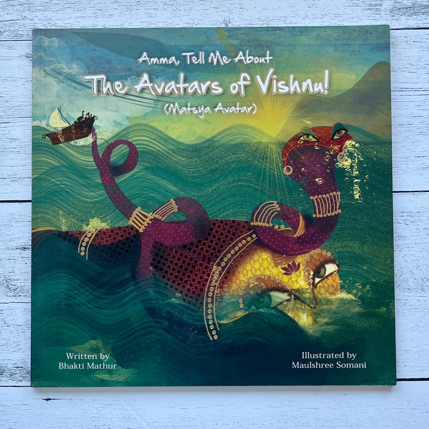 Amma Tell Me About the Avatars of Vishnu (Part 1: Matsya Avatar)