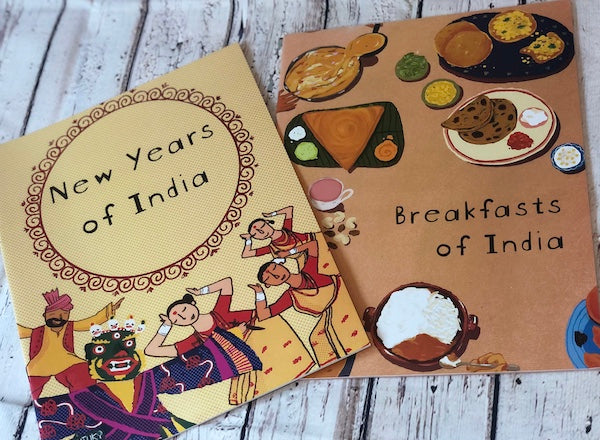 Breakfasts of India and New Years of India -Book Bundle