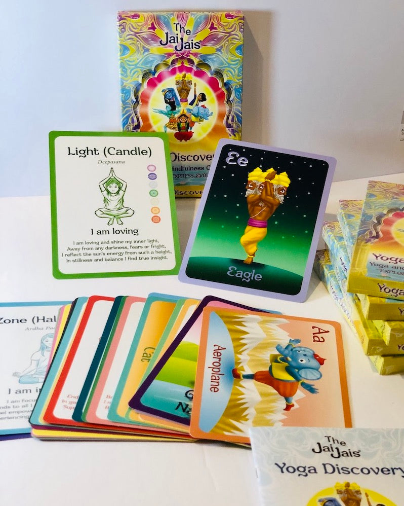 The Jai Jais Yoga and Mindfulness Cards