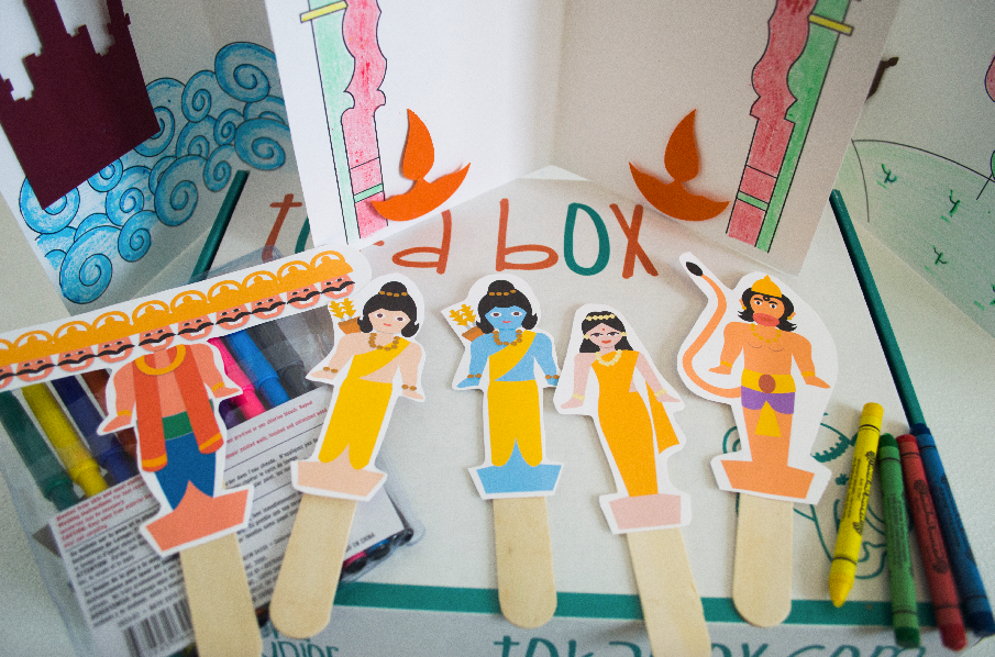 Ramayana Box - Ramayana Stick Puppets